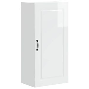 vidaXL Dishwasher Panel Kalmar High Gloss White 50 x 31 x 100 cm