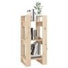 vidaXL Book Cabinet/Room Divider 41x35x91 cm Solid Wood Pine