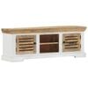 vidaXL TV Cabinet 110x30x40 cm Solid Wood Mango