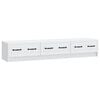 vidaXL TV Cabinet with Drawer White 147 x 34.5 x 27 cm Engineered Wood