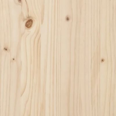 vidaXL Shoe Bench 70x38x45.5 cm Solid Wood Pine