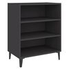 vidaXL Sideboard Grey 57x35x70 cm Engineered Wood