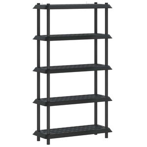 vidaXL Shelving Unit 5-Tier 100 x 40 x 177 cm PP Anthracite