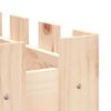 vidaXL Garden Raised Bed with Fence Design 150x50x50 cm Solid Wood Pine