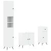 vidaXL 3 Piece Bathroom Cabinet Set BREDA Engineered Wood