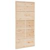 vidaXL Barn Door 100x208 cm Solid Wood Pine