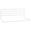 vidaXL Toddler Safety Bed Rail White (76-137)x55 cm Iron