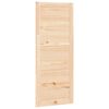 vidaXL Barn Door 80x1,8x204,5 cm Solid Wood Pine
