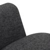 vidaXL Dining Chairs 2 pcs Dark Grey Fabric