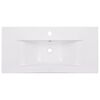 Built-in Basin 81x39.5x18.5 cm Ceramic White