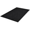 vidaXL Door Mat Black 90 x 60 cm PVC