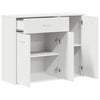 vidaXL Sideboard White 88x30x70 cm Engineered Wood
