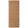 vidaXL Rug | Brown | Bamboo top + polypropylene edges | 80 x 300 cm | Non-slip
