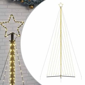 vidaXL LED Christmas Tree 789 LEDs Warm White 478 cm