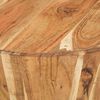 vidaXL Coffee Table &Oslash;65x31 cm Solid Acacia Wood