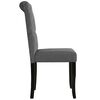 vidaXL Dining Chairs 6 pcs Dark Grey Fabric