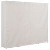 vidaXL Wardrobe White 200x40x170 cm Fabric