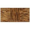 vidaXL Dining Table Reclaimed Teak and Steel 180x90x76 cm