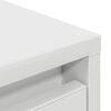 vidaXL Cabinet with Drawer White 55.5x34x119.5 cm Engineered Wood
