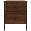 vidaXL Bedside Cabinets 2 pcs Brown Oak 40x42x50 cm Engineered Wood