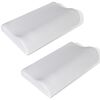 Memory Foam Orthopedic Neck Pillow 2 pcs