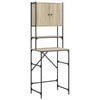 vidaXL Washing Machine Cabinet Sonoma Oak 68x48.5x194 cm