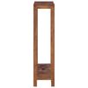 vidaXL Plant Stands 2 pcs 25x25x100 cm Solid Teak Wood