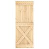 vidaXL Door NARVIK 80x210 cm Solid Wood Pine