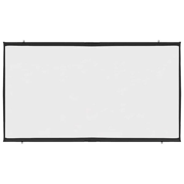 vidaXL Projection Screen Wall-Hanging 100 Inch 16:9