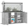 vidaXL Aquarium Stand Concrete Grey 121x41x58 cm Engineered Wood
