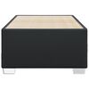 vidaXL Bed Frame without Mattress Black 90x190 cm Single Faux Leather