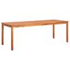 vidaXL 9 Piece Garden Dining Set with Cushions Solid Acacia Wood