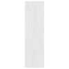 vidaXL Book Cabinet/Room Divider White 100x30x103 cm Solid Pinewood