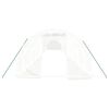 vidaXL Greenhouse with Steel Frame White 60 m² 20x3x2 m