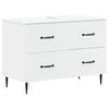 vidaXL Bathroom Sink Cabinet HAARLEM White 82 x 41x 58.5 cm