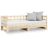 vidaXL Pull-out Day Bed without Mattress 2x(90x190) cm Solid Wood Pine