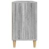 vidaXL Sink Cabinet Grey Sonoma 80x33x60 cm Engineered Wood