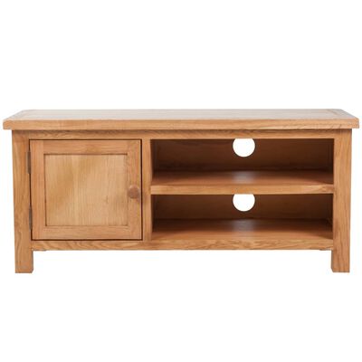 vidaXL TV Cabinet 103x36x46 cm Solid Oak Wood
