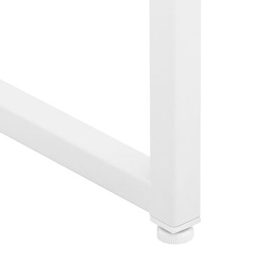 vidaXL Sideboard White 105x35x75 cm Steel
