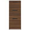 vidaXL Sideboards 2 pcs Brown Oak 30x30x70 cm Engineered Wood