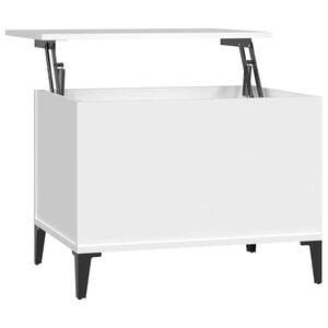 vidaXL Coffee Table White 60x44,5x45 cm Engineered Wood