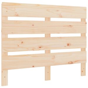 vidaXL Headboard 75x3x80 cm Solid Wood Pine