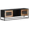 vidaXL TV Cabinet 120x30x40 cm Rough Mango Wood