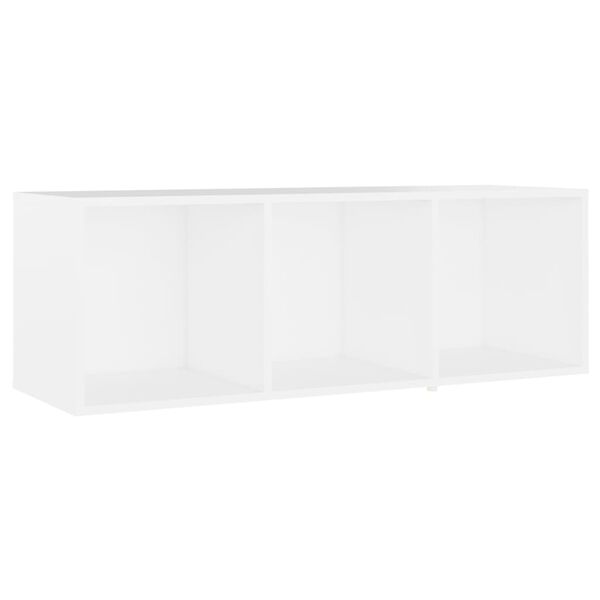 vidaXL TV Cabinet White 107x35x37 cm Engineered Wood