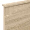 vidaXL Headboard Sonoma Oak 100 cm Engineered wood