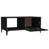 vidaXL Coffee Table Black 90x50x40 cm Engineered Wood