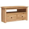 vidaXL Corner TV Cabinet 93x49x49 cm Solid Pine Panama Range