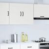 vidaXL Kitchen Wall Cabinet Kalmar White Engineered Wood