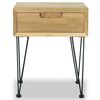 vidaXL Bedside Cabinets 2 pcs 40x30x50 cm Solid Teak