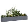 vidaXL Planter Anthracite 280x40x40 cm Cold-rolled Steel